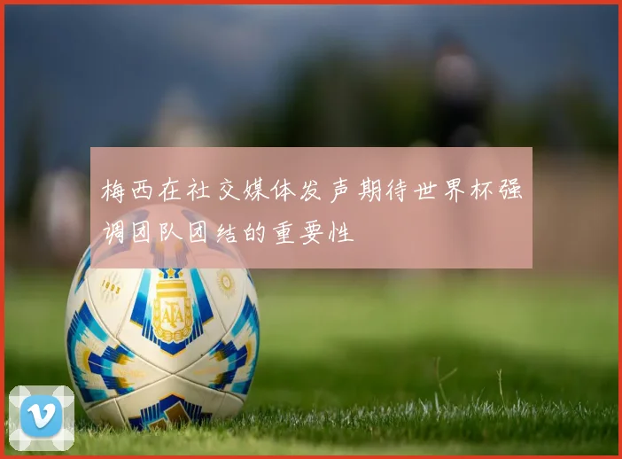 梅西在社交媒体发声期待世界杯强调团队团结的重要性